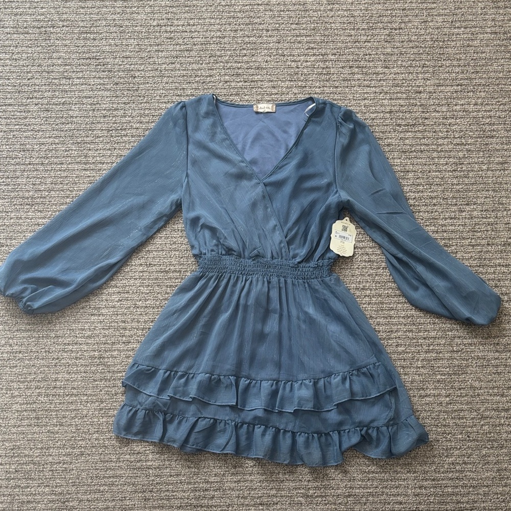 Altar'd State Blue Mini Dress